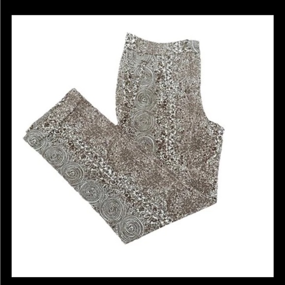 Tory Burch Pants - Tori Burch BOHO Print Pants Size 4 | Designer Workwear | Vacation Trousers EIC